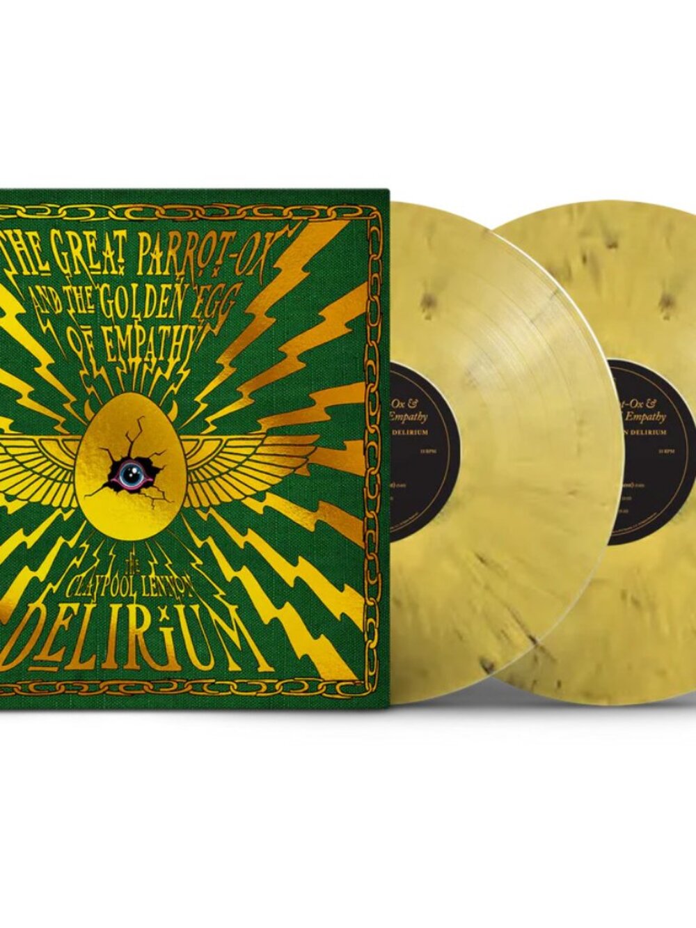 Claypool Lennon Delirium The Great Parrot-Ox 2-LP ~ Excl. Color ~ Ltd 500 ~ New!